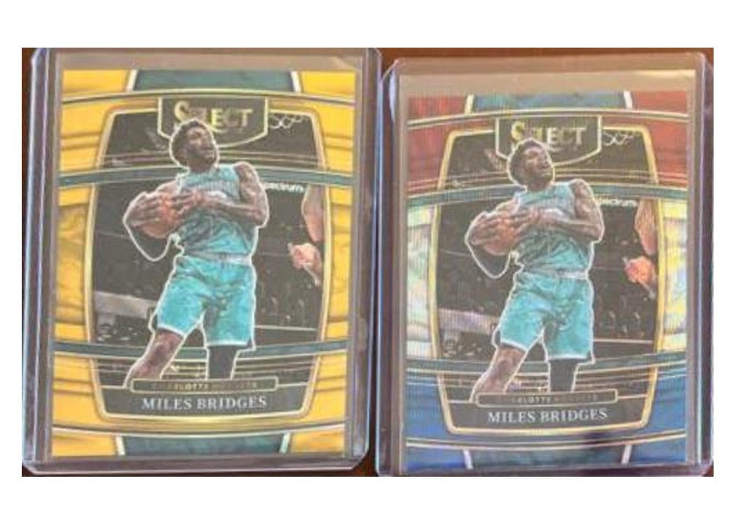 2021-22 Panini Select Base Set Miles Bridges #42 card