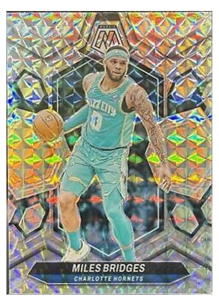 2023-24 Panini Mosaic Base Set Miles Bridges #108 card