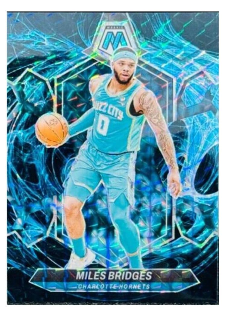 2023-24 Panini Mosaic Base Set Miles Bridges #108 card