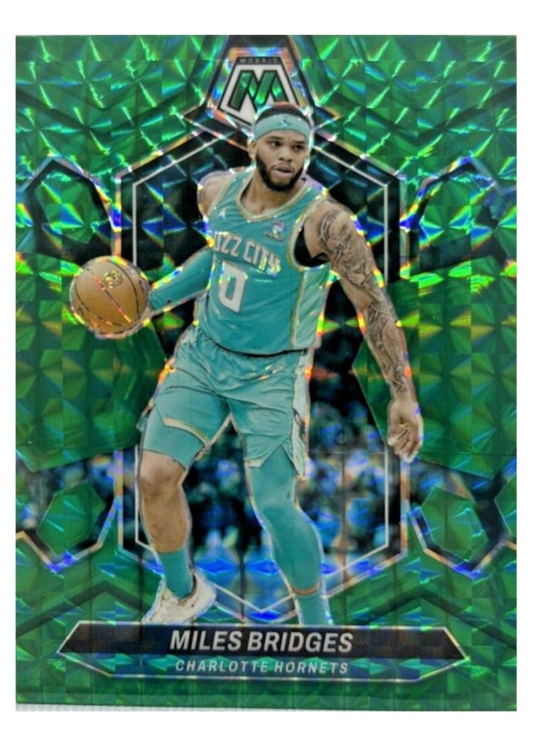2023-24 Panini Mosaic Base Set Miles Bridges #108 card