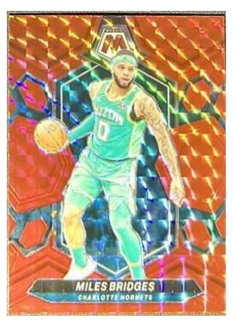 2023-24 Panini Mosaic Base Set Miles Bridges #108 card
