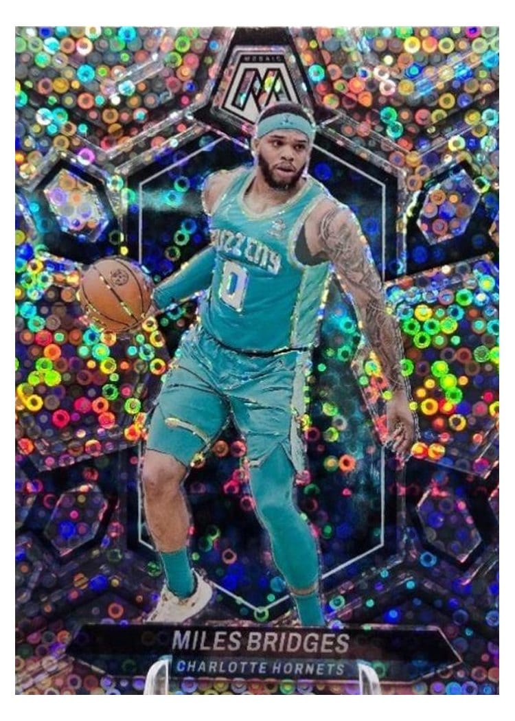 2023-24 Panini Mosaic Base Set Miles Bridges #108 card