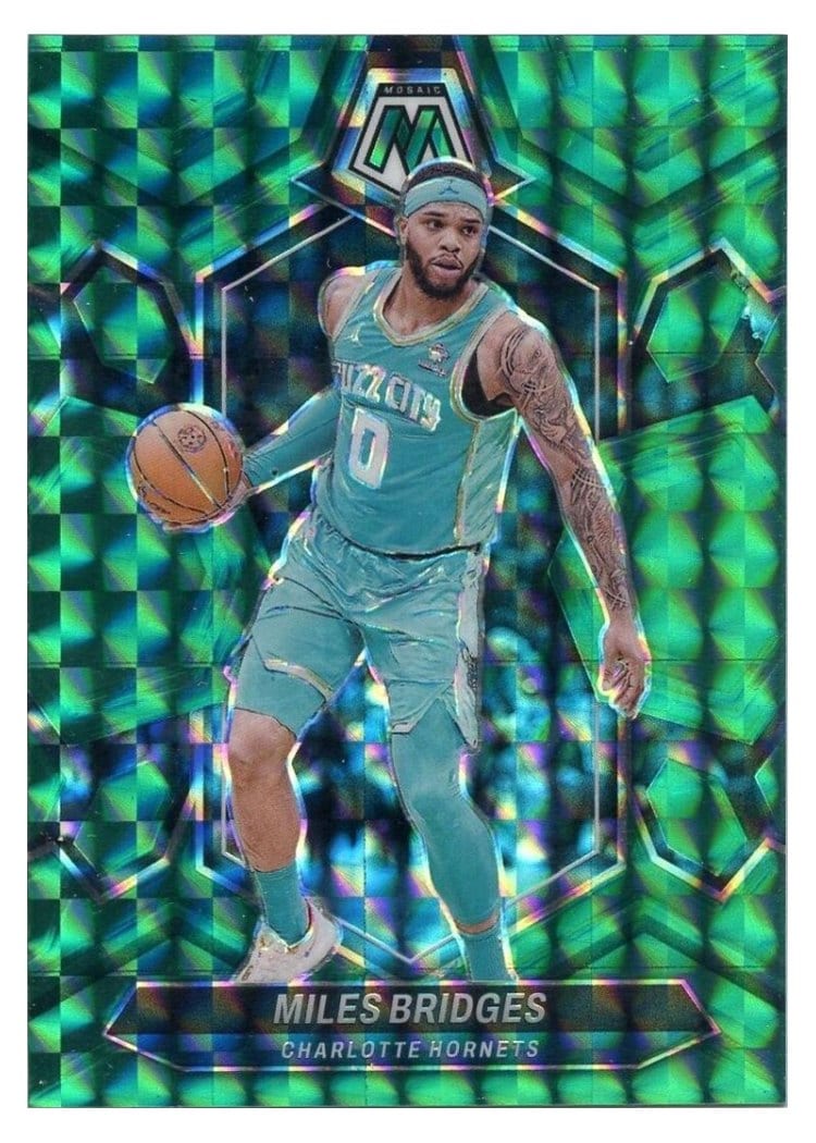2023-24 Panini Mosaic Base Set Miles Bridges #108 card