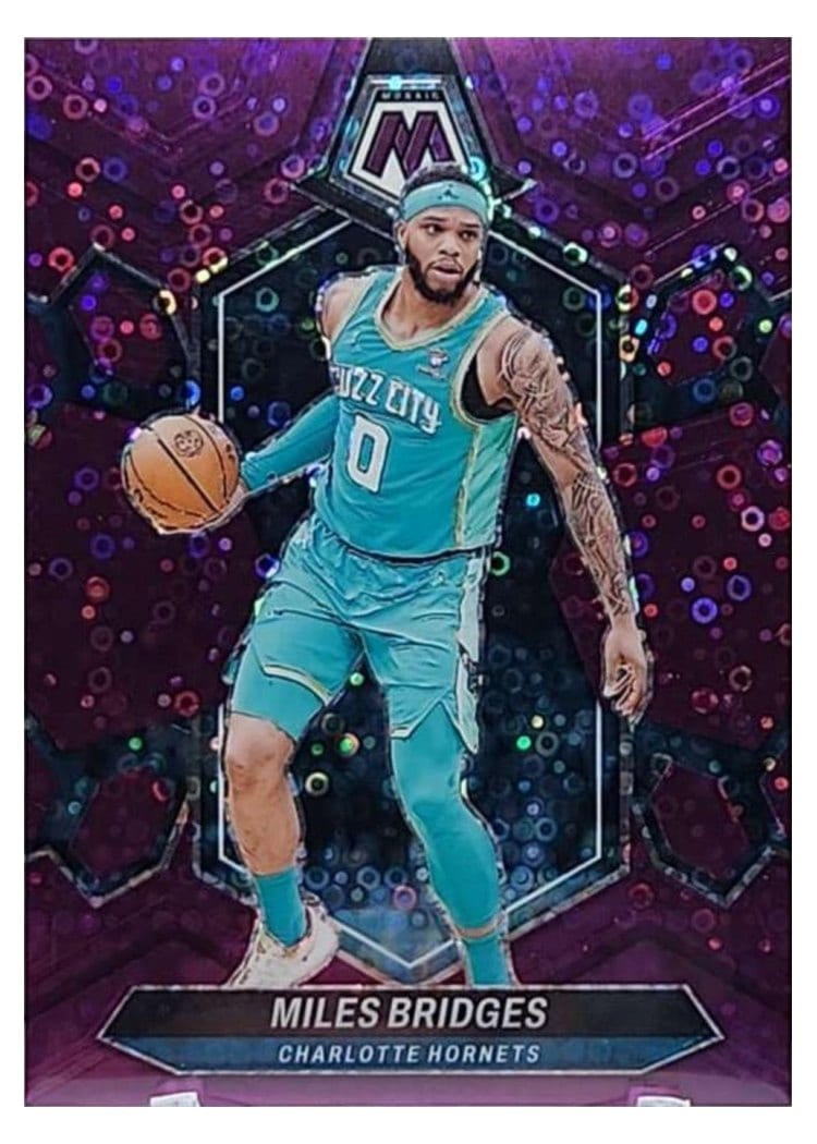 2023-24 Panini Mosaic Base Set Miles Bridges #108 card