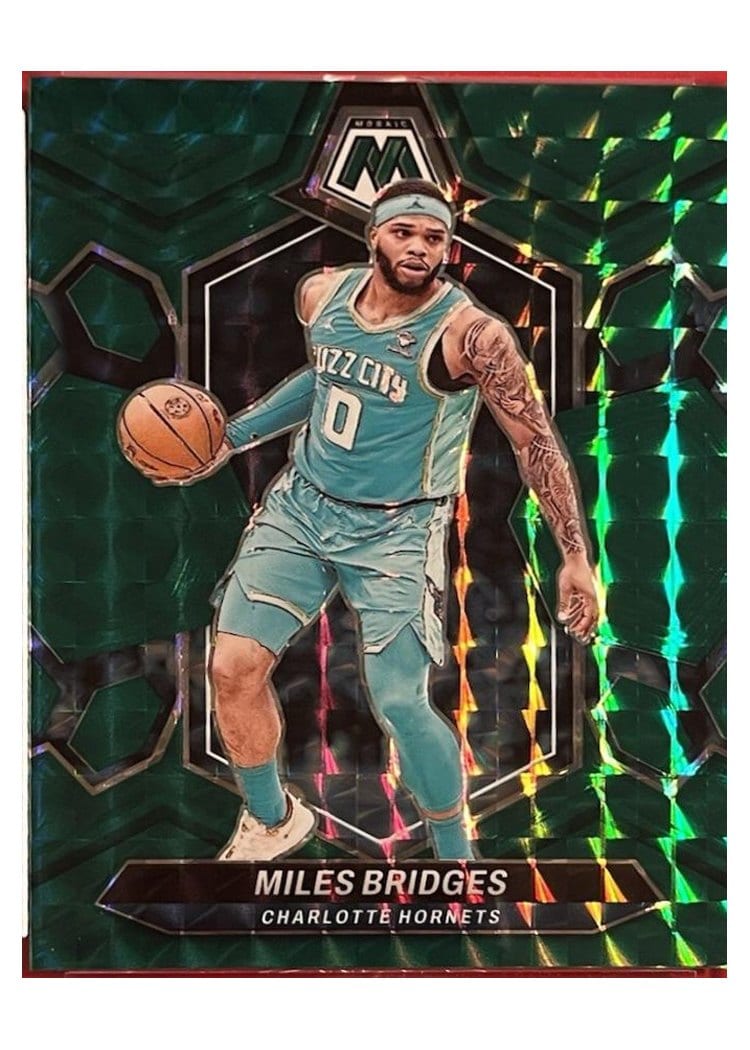 2023-24 Panini Mosaic Base Set Miles Bridges #108 card