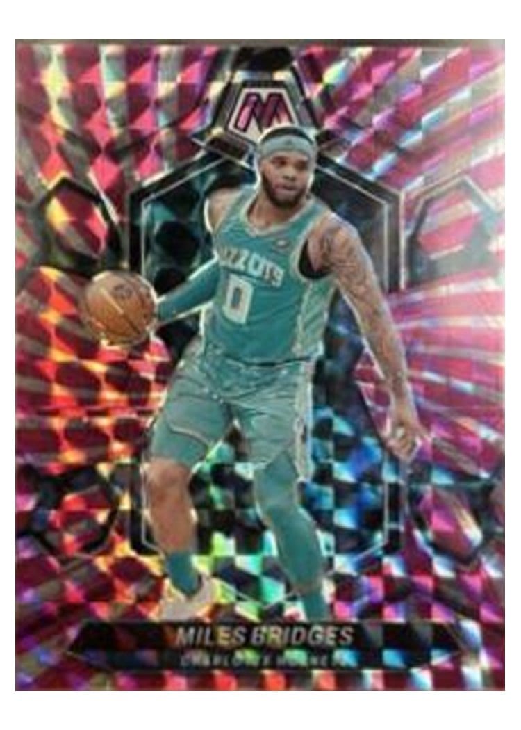 2023-24 Panini Mosaic Base Set Miles Bridges #108 card