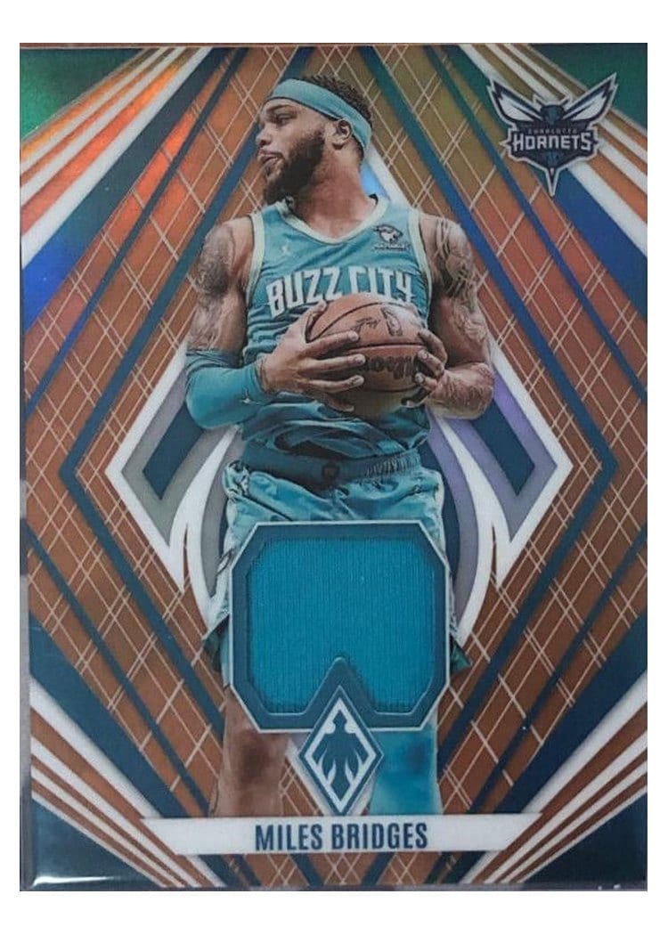 2023-24 Panini Phoenix Veteran Materials Miles Bridges #VM-BRI card