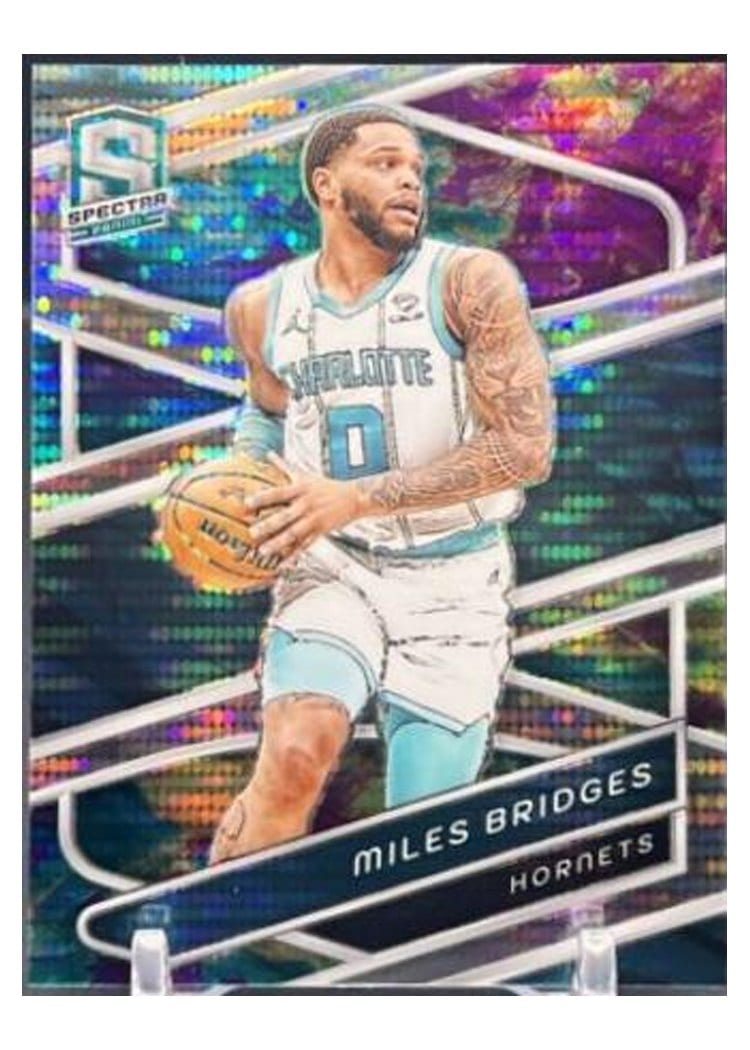 2023-24 Panini Spectra Base Set Miles Bridges Celestial #34 card