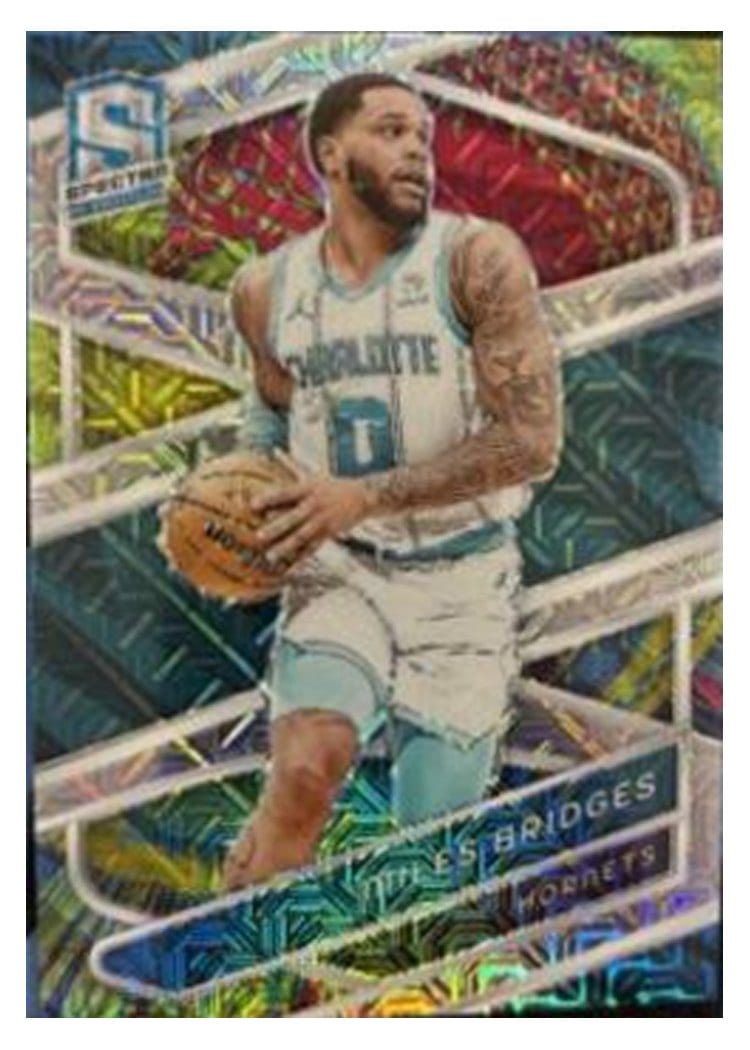 2023-24 Panini Spectra Base Set Miles Bridges #34 card