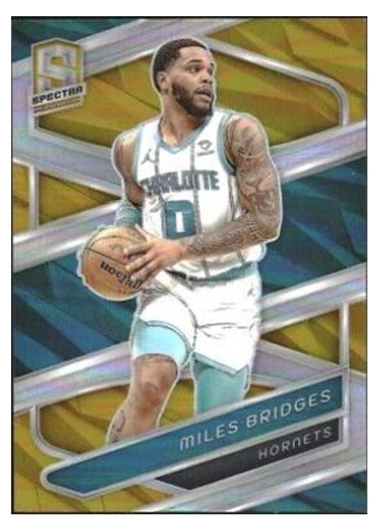 2023-24 Panini Spectra Base Set Miles Bridges #34 card