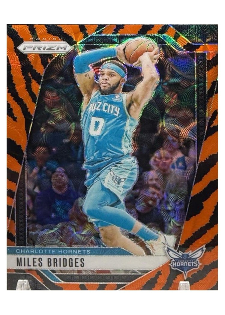 2024-25 Panini Prizm Base Set Miles Bridges #43 card