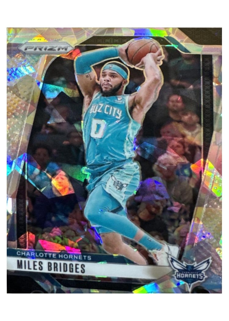 2024-25 Panini Prizm Base Set Miles Bridges #43 card