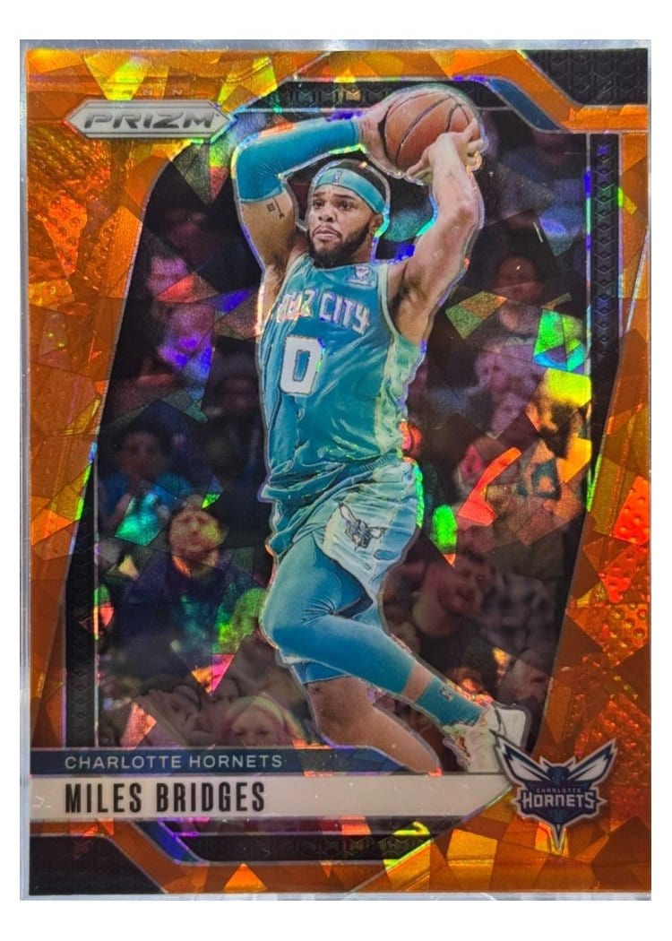 2024-25 Panini Prizm Base Set Miles Bridges #43 card