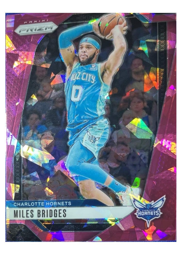 2024-25 Panini Prizm Base Set Miles Bridges #43 card