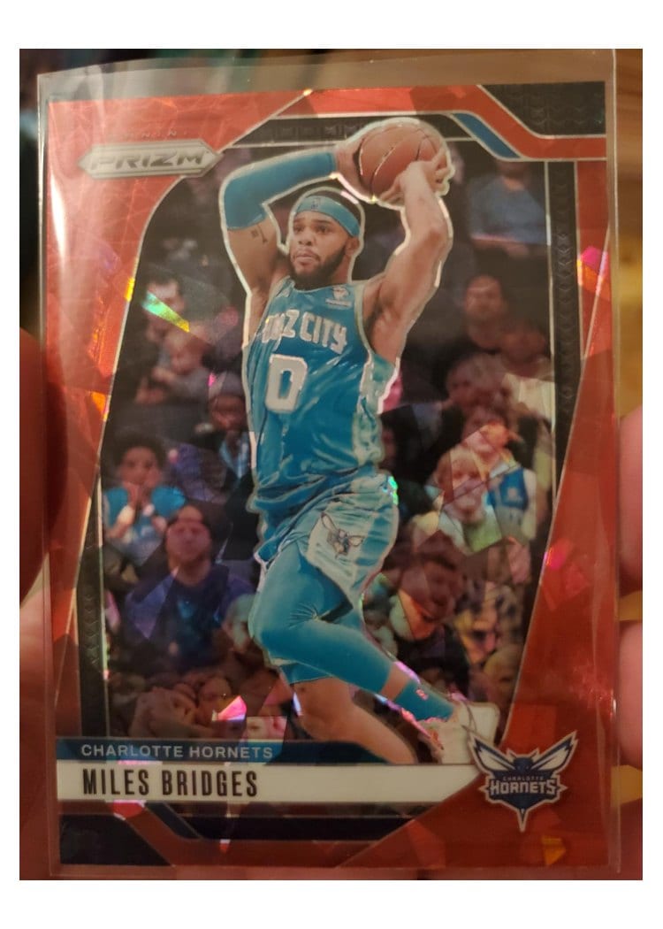 2024-25 Panini Prizm Base Set Miles Bridges #43 card