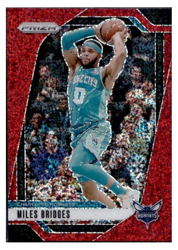 2024-25 Panini Prizm Base Set Miles Bridges #43 card