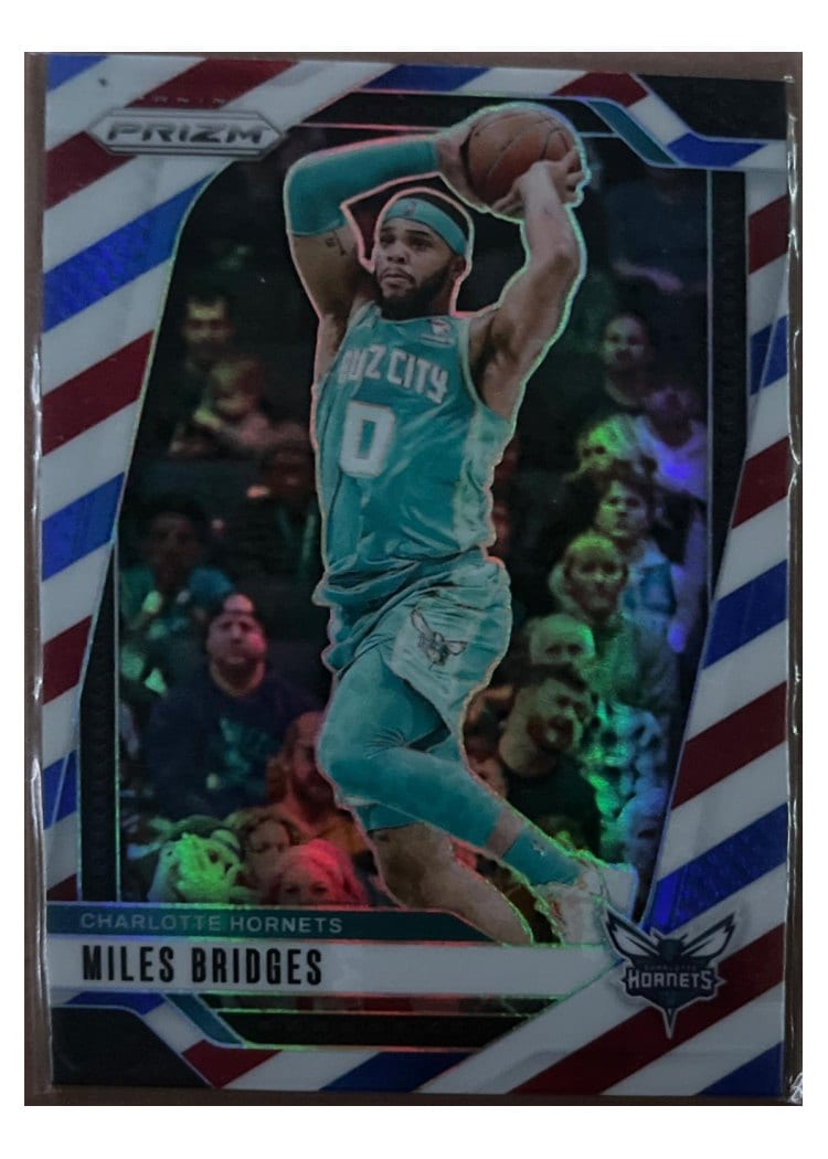 2024-25 Panini Prizm Base Set Miles Bridges #43 card
