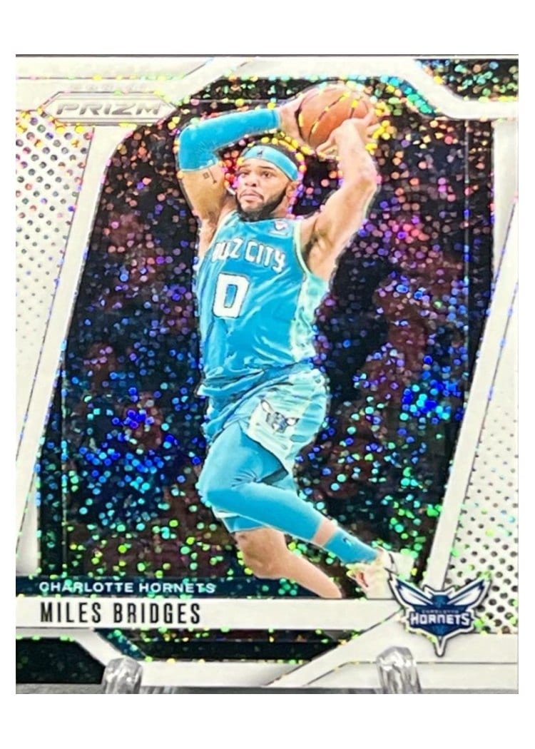2024-25 Panini Prizm Base Set Miles Bridges #43 card