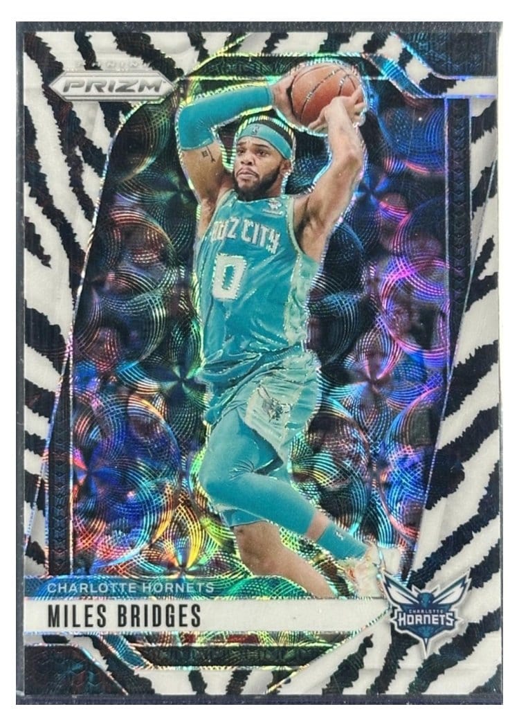 2024-25 Panini Prizm Base Set Miles Bridges #43 card