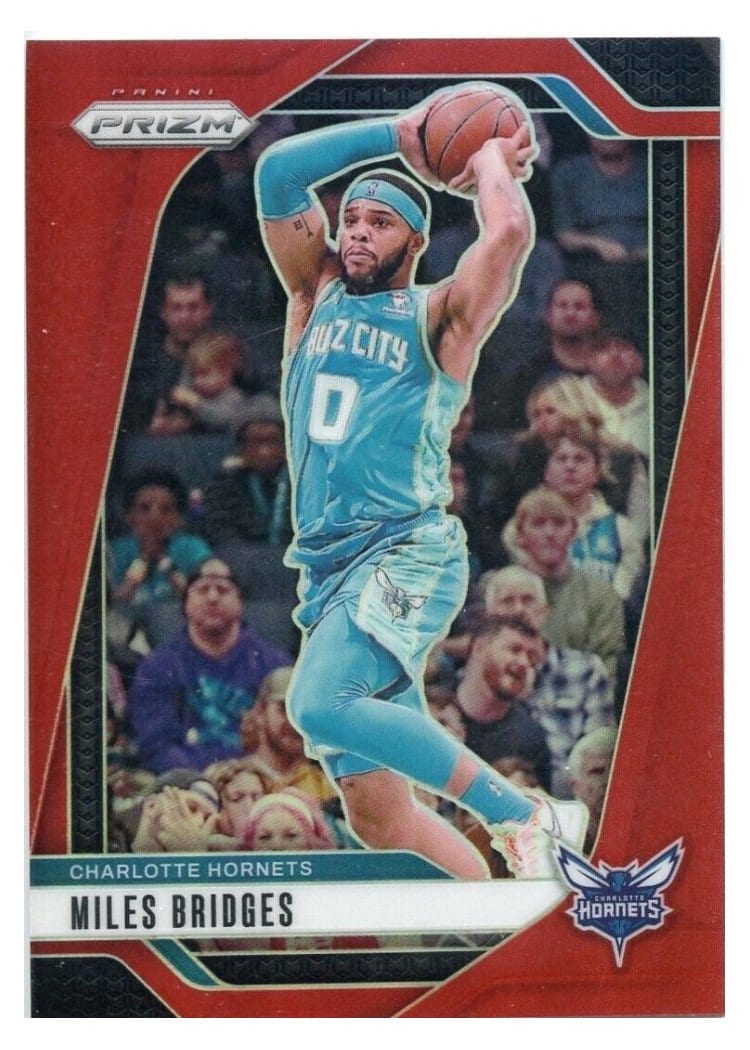 2024-25 Panini Prizm Base Set Miles Bridges #43 card