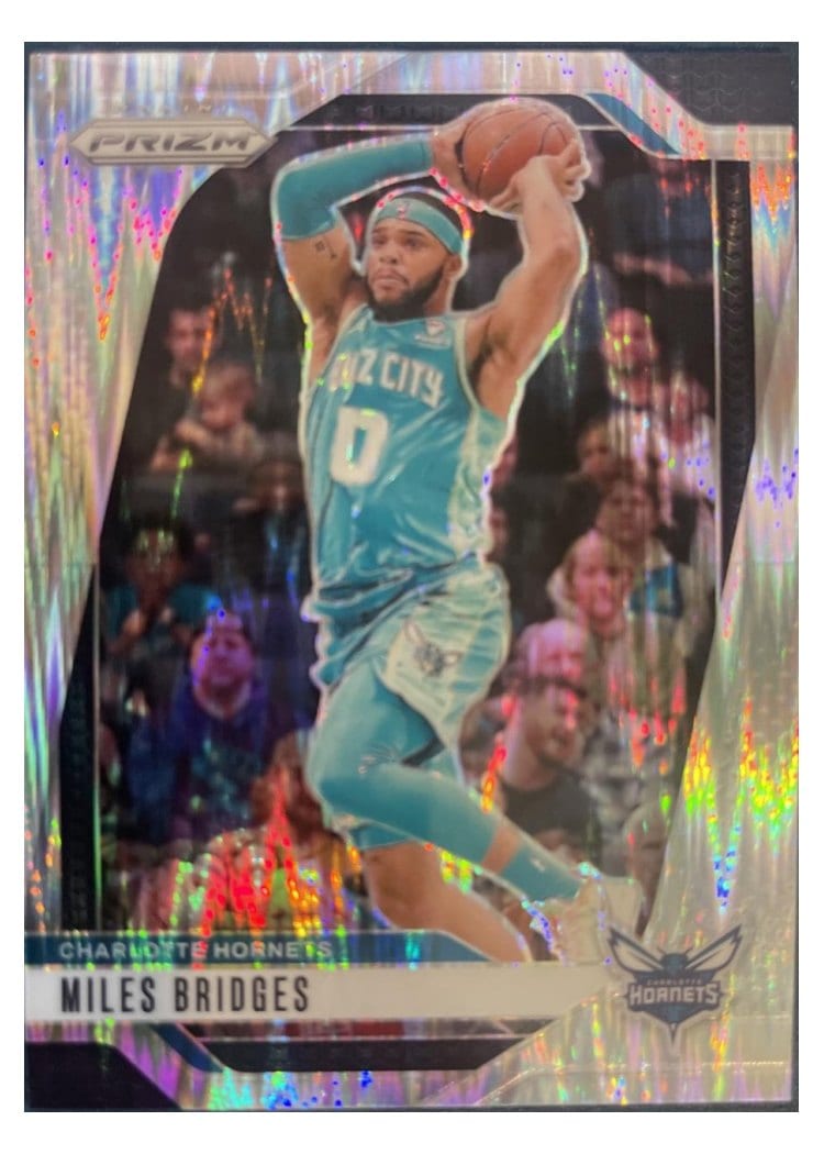 2024-25 Panini Prizm Base Set Miles Bridges #43 card