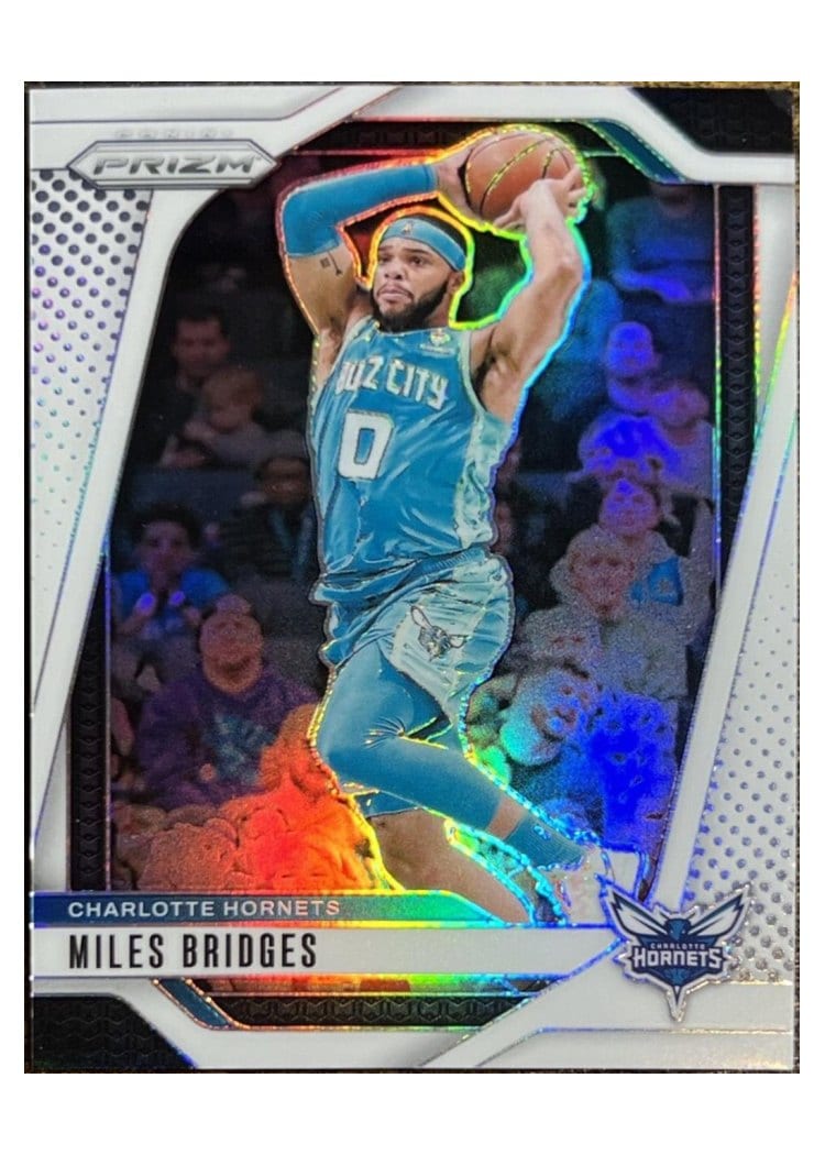 2024-25 Panini Prizm Base Set Miles Bridges #43 card