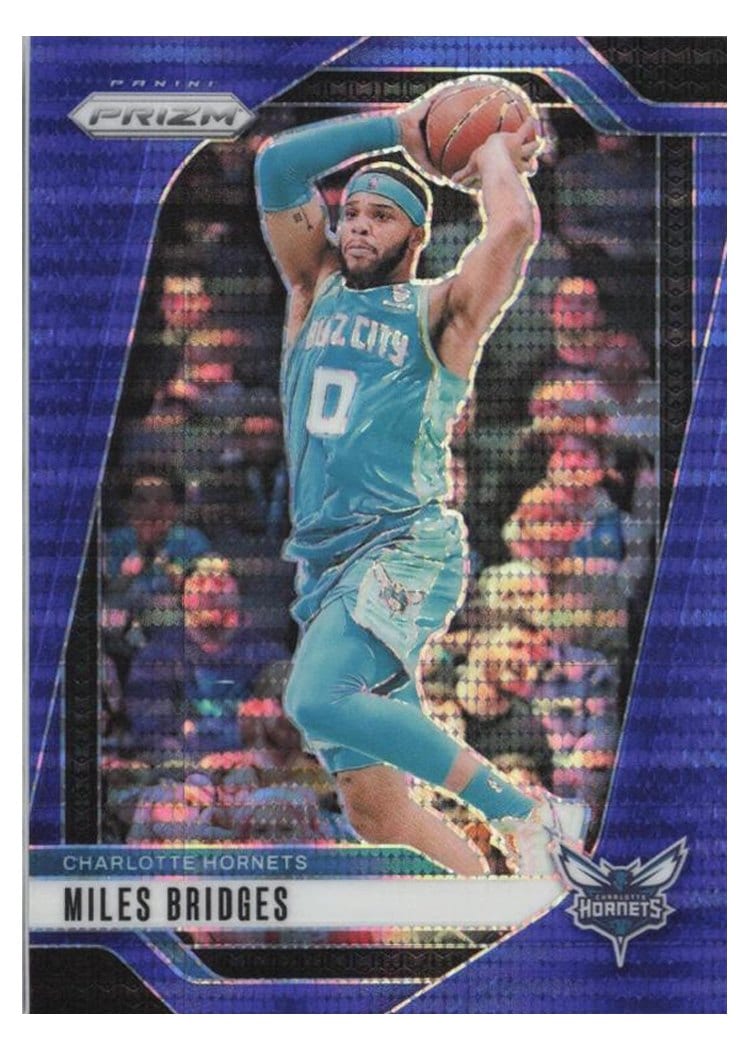 2024-25 Panini Prizm Base Set Miles Bridges #43 card