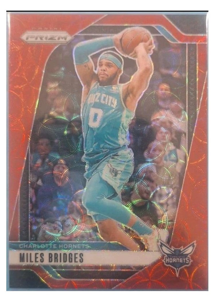 2024-25 Panini Prizm Base Set Miles Bridges #43 card