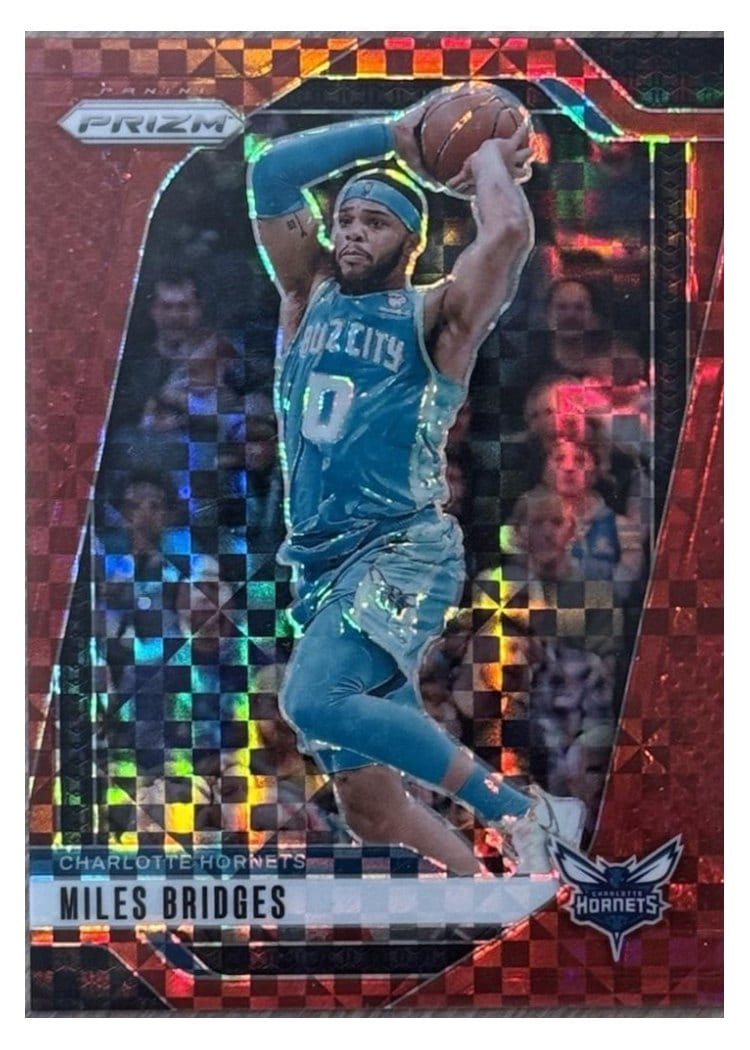 2024-25 Panini Prizm Base Set Miles Bridges #43 card