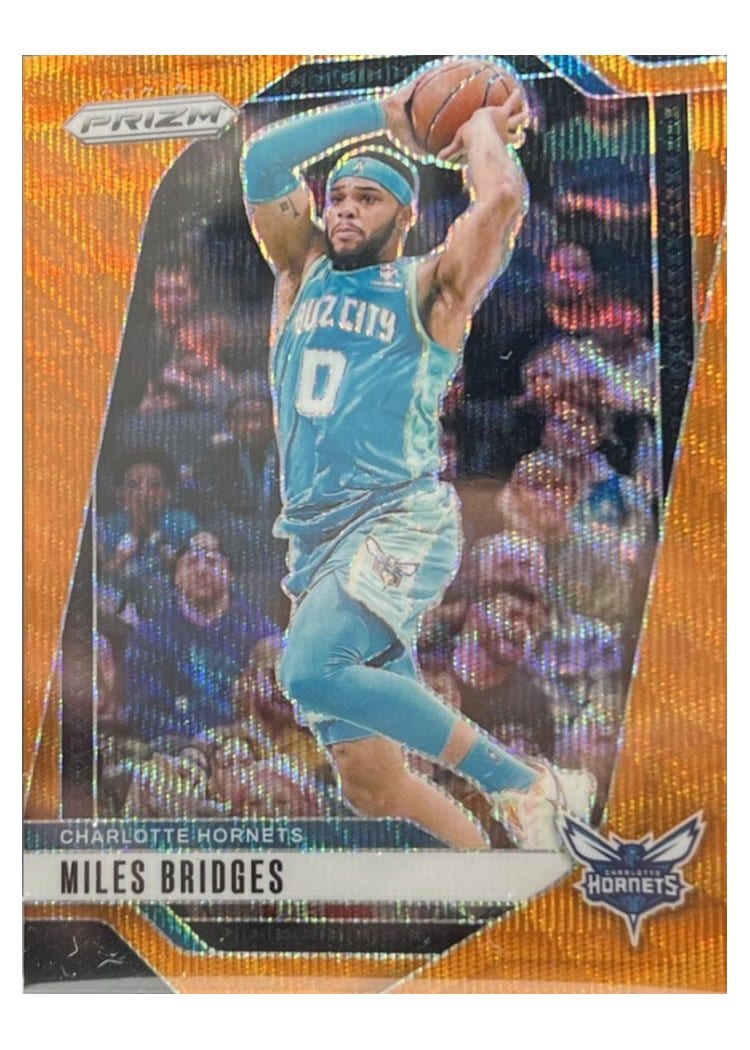 2024-25 Panini Prizm Base Set Miles Bridges #43 card