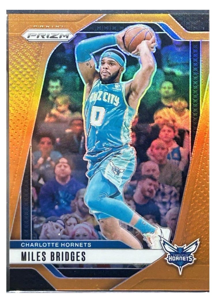 2024-25 Panini Prizm Base Set Miles Bridges #43 card