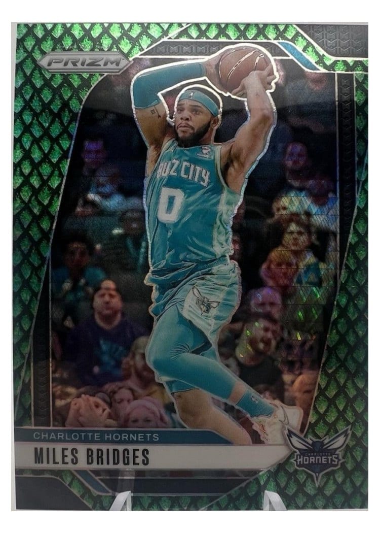 2024-25 Panini Prizm Base Set Miles Bridges #43 card