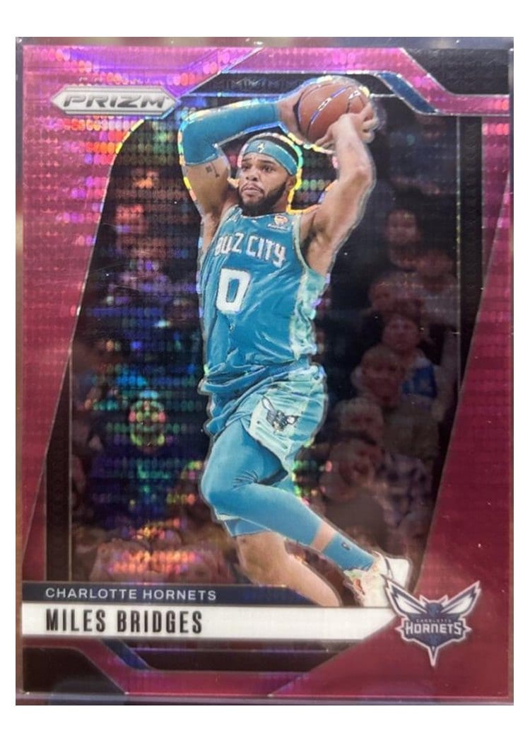 2024-25 Panini Prizm Base Set Miles Bridges #43 card