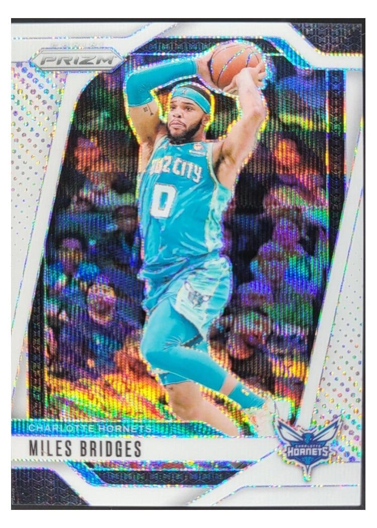 2024-25 Panini Prizm Base Set Miles Bridges #43 card