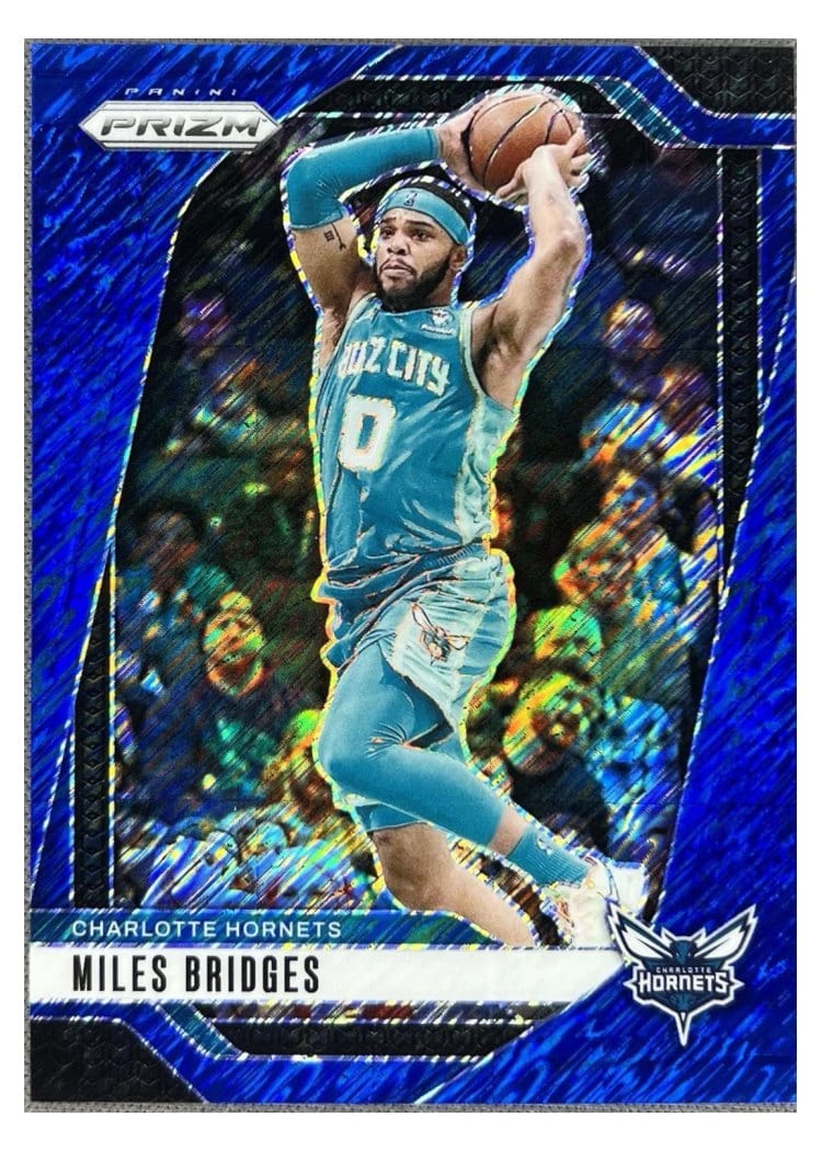 2024-25 Panini Prizm Base Set Miles Bridges #43 card