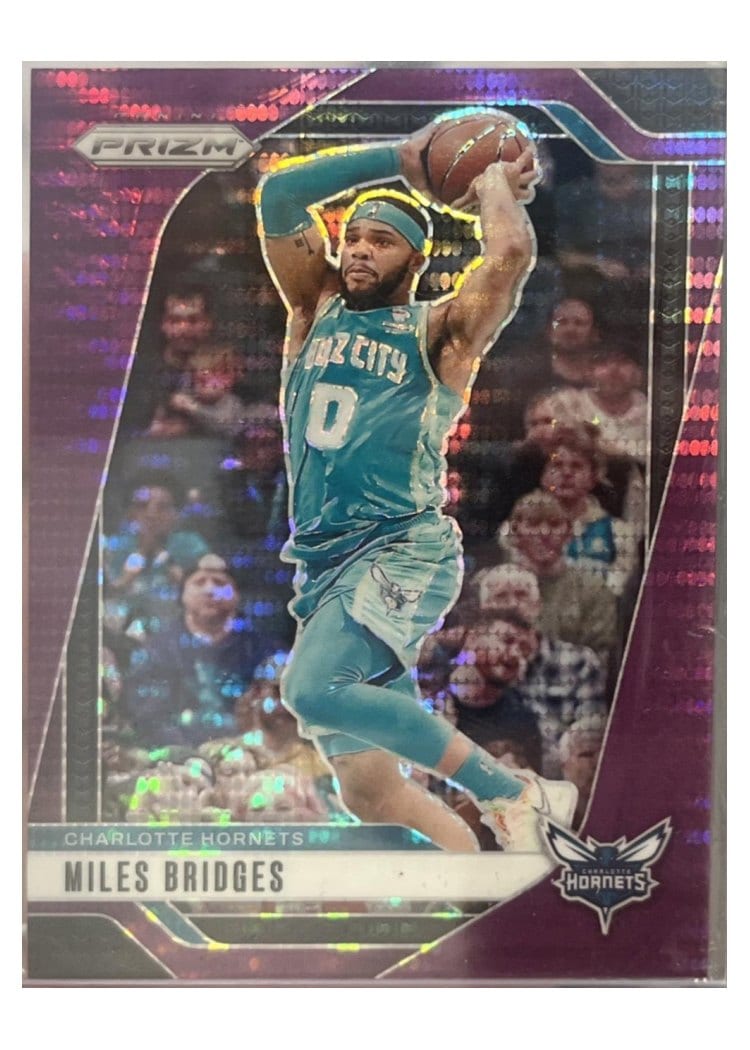2024-25 Panini Prizm Base Set Miles Bridges #43 card
