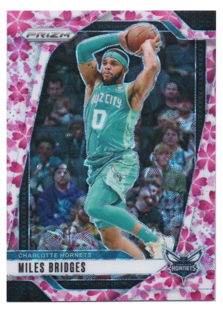 2024-25 Panini Prizm Base Set Miles Bridges #43 card