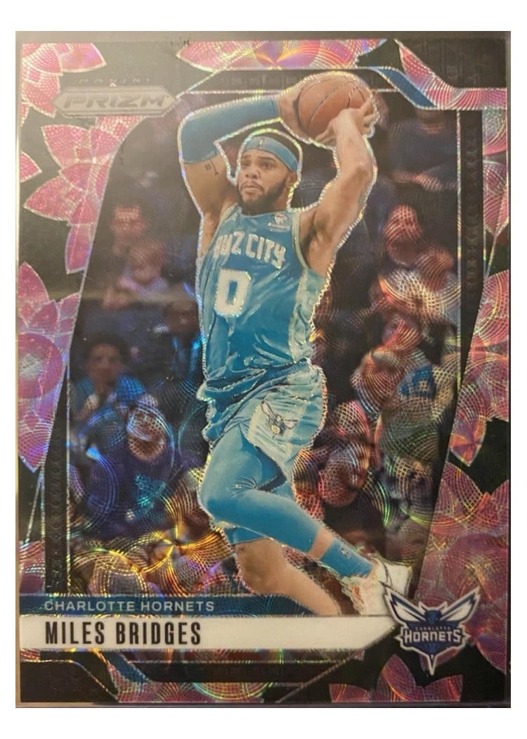 2024-25 Panini Prizm Base Set Miles Bridges #43 card