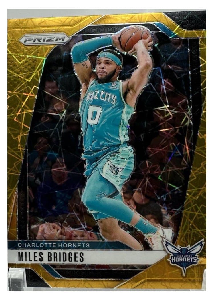 2024-25 Panini Prizm Base Set Miles Bridges #43 card