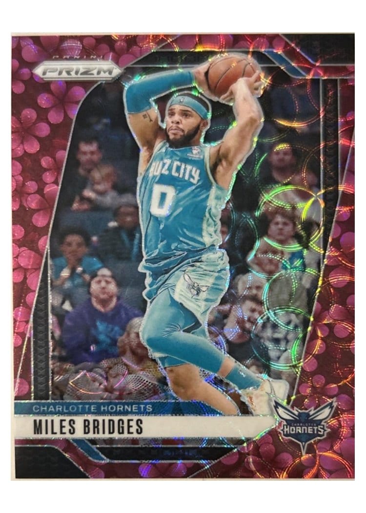 2024-25 Panini Prizm Base Set Miles Bridges #43 card