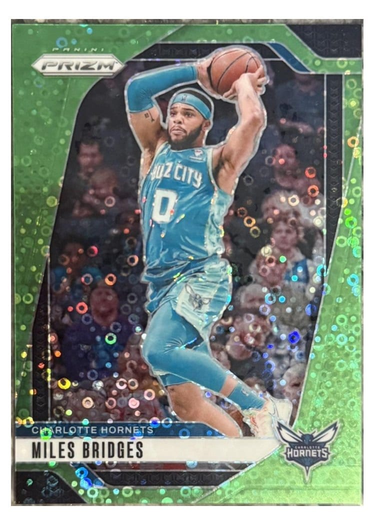2024-25 Panini Prizm Base Set Miles Bridges #43 card