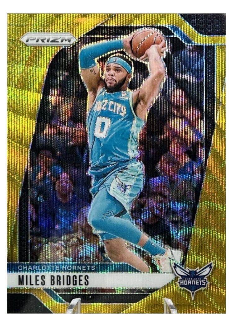 2024-25 Panini Prizm Base Set Miles Bridges #43 card
