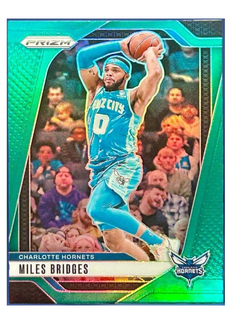 2024-25 Panini Prizm Base Set Miles Bridges #43 card