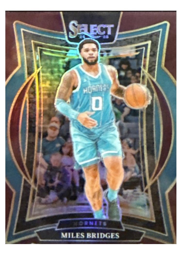 2024-25 Panini Select Base Set Miles Bridges #8 card