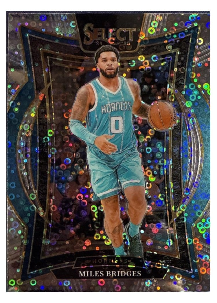 2024-25 Panini Select Base Set Miles Bridges #8 card