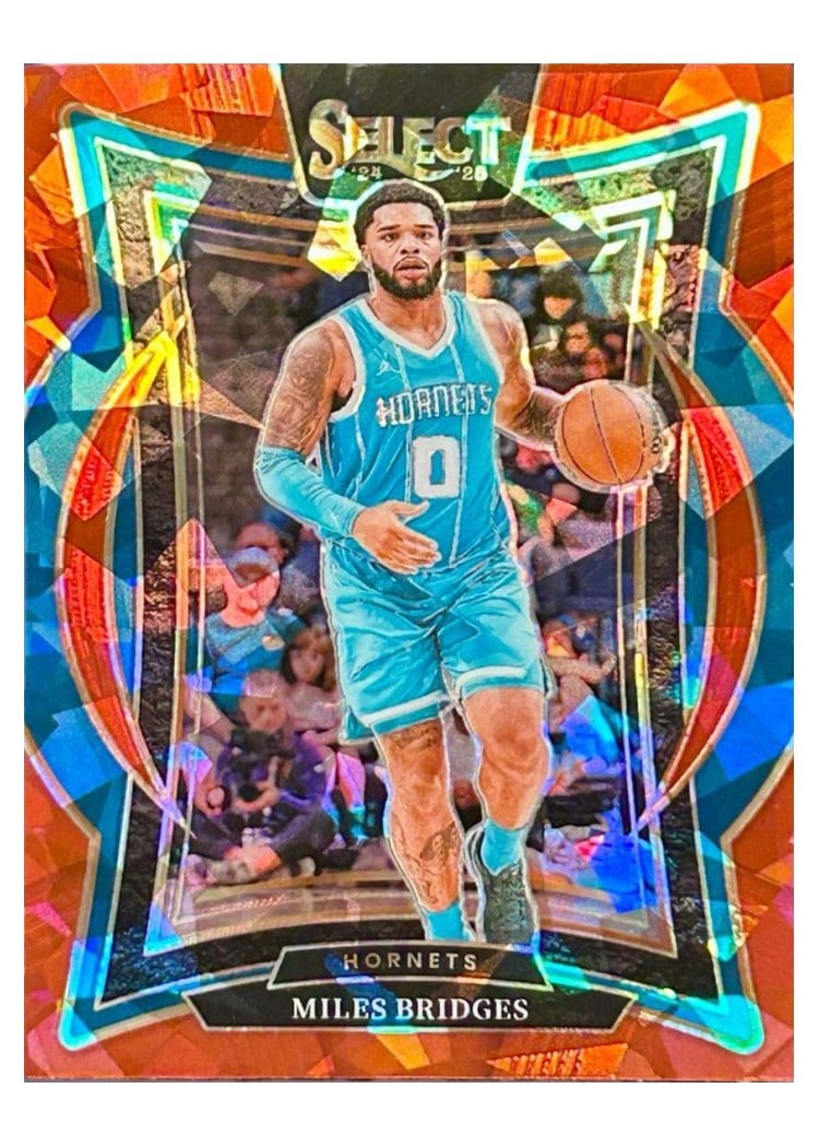 2024-25 Panini Select Base Set Miles Bridges #8 card