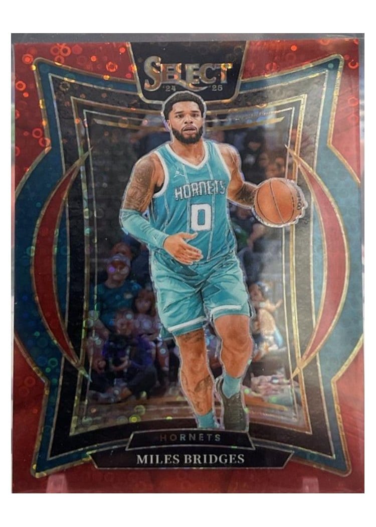 2024-25 Panini Select Base Set Miles Bridges #8 card