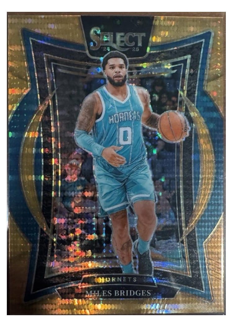 2024-25 Panini Select Base Set Miles Bridges #8 card