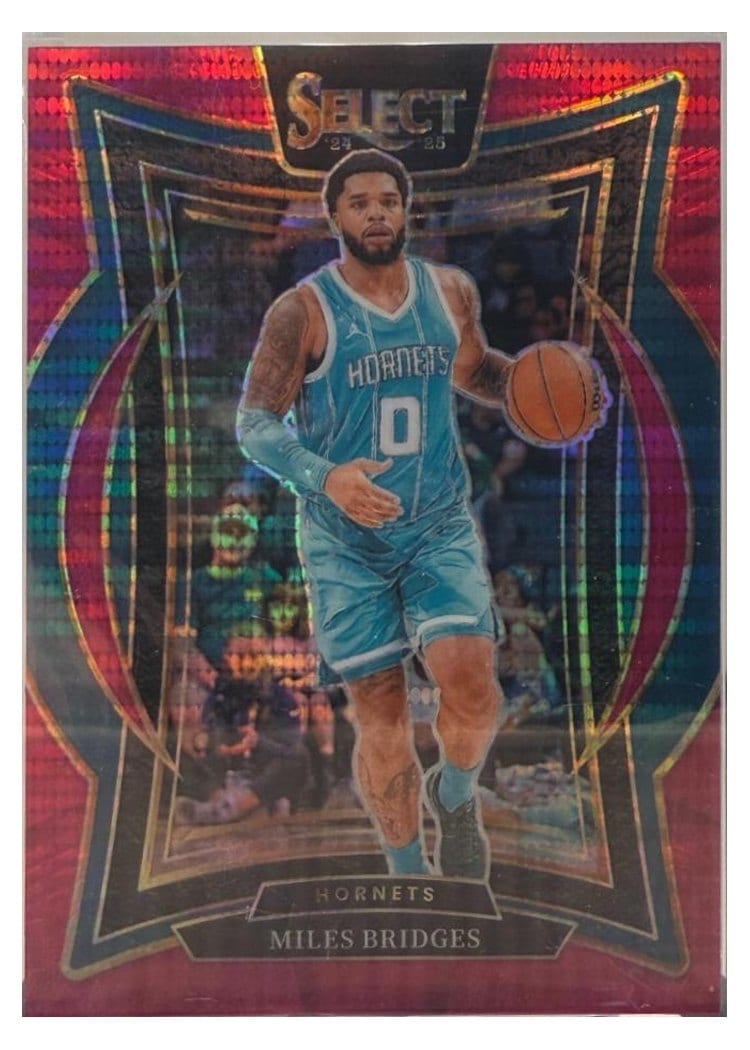 2024-25 Panini Select Base Set Miles Bridges #8 card