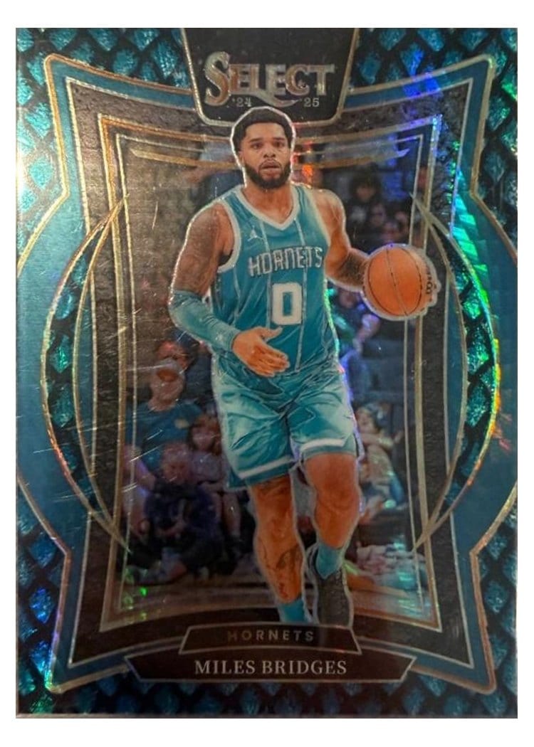 2024-25 Panini Select Base Set Miles Bridges #8 card